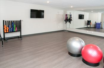 Fitness center and yoga studio